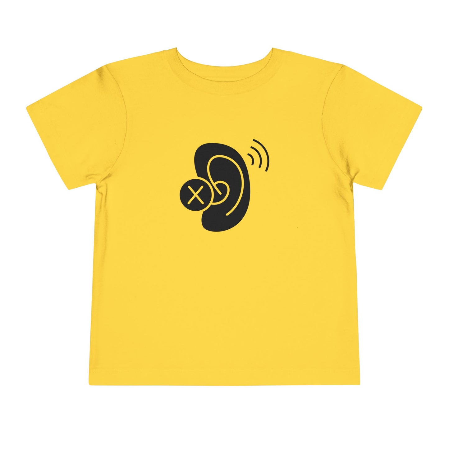 Deaf Ear Toddler T-Shirt (BC3001T)