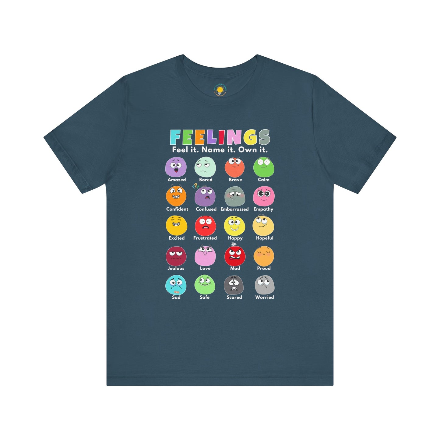 Feelings Chart Unisex Jersey T-Shirt (BC 3001)