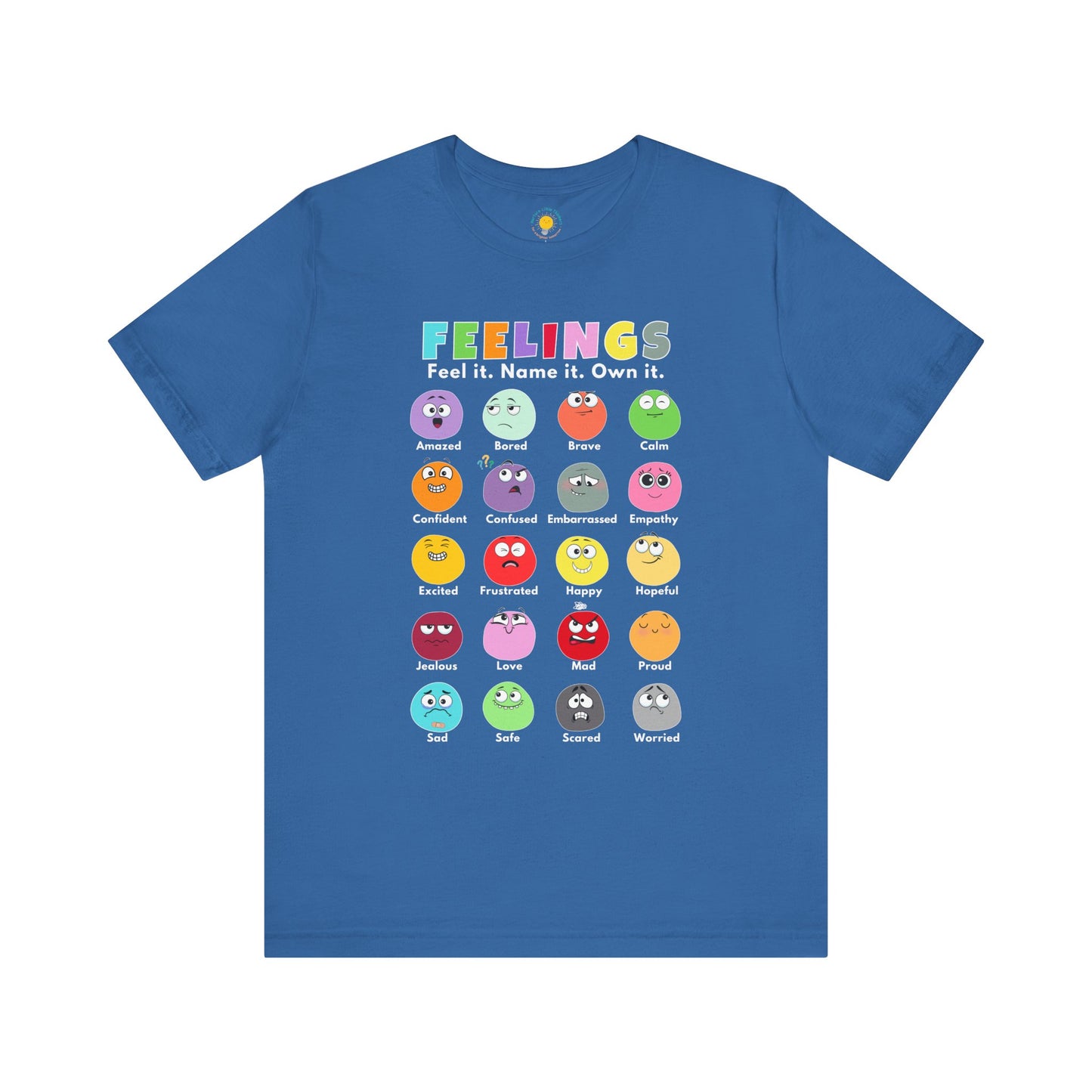 Feelings Chart Unisex Jersey T-Shirt (BC 3001)