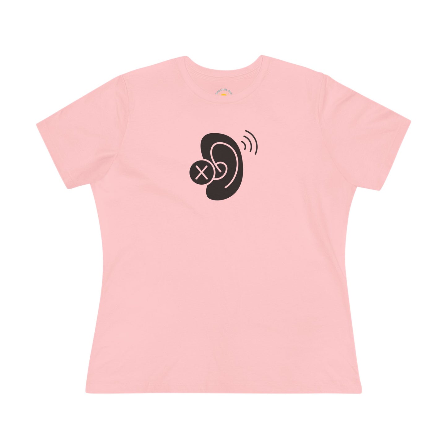 Deaf Ear Women's Jersey T-Shirt (BC6400, Relaxed Fit)