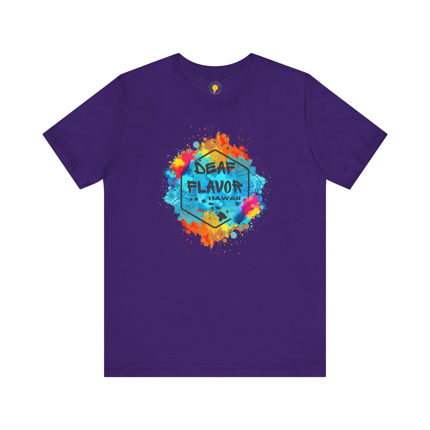 Deaf Flavor Hawaii Unisex Jersey T-Shirt (BC3001)