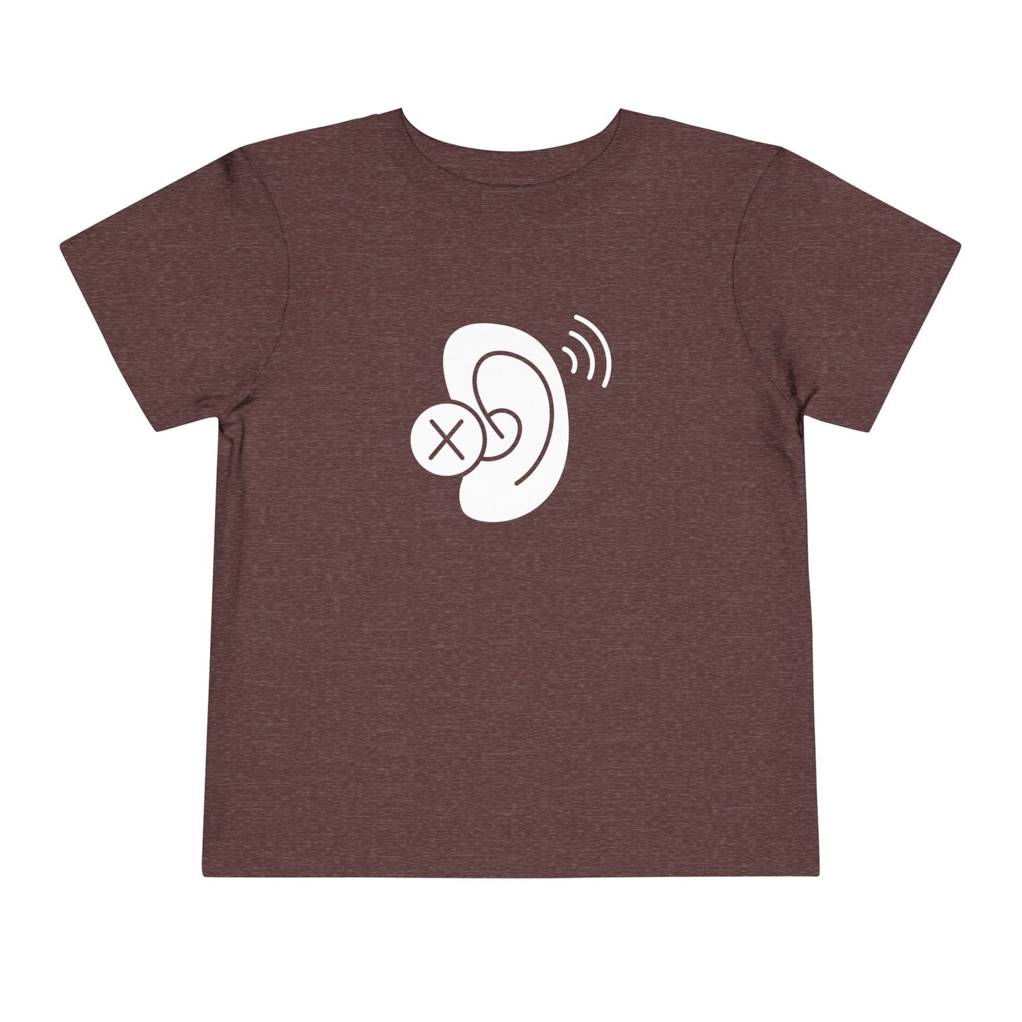 Deaf Ear Toddler T-Shirt (BC3001T)