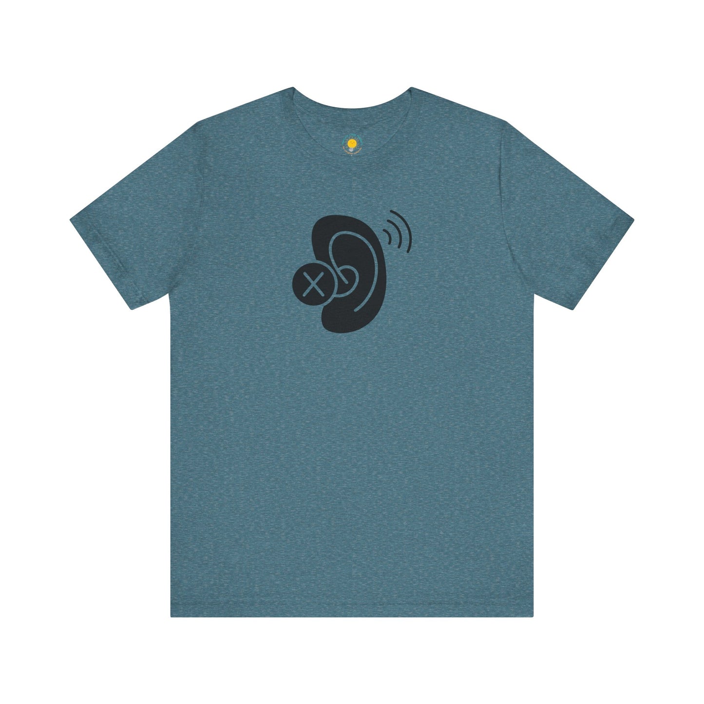 Deaf Ear Unisex Jersey Short Sleeve T-Shirt (BC3001, Heather Colors)