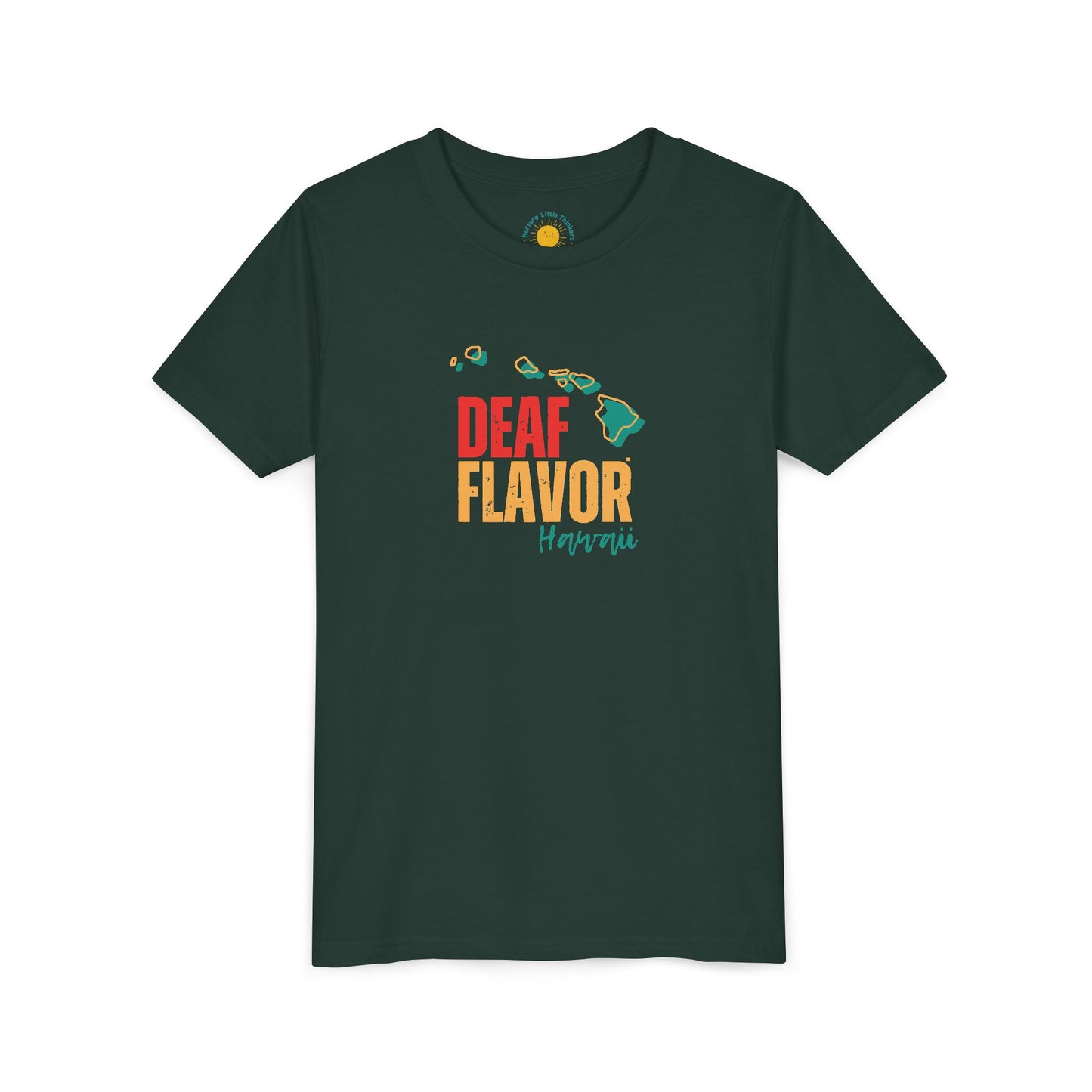 Deaf Flavor Hawaii Youth T-Shirt (BC3001Y)