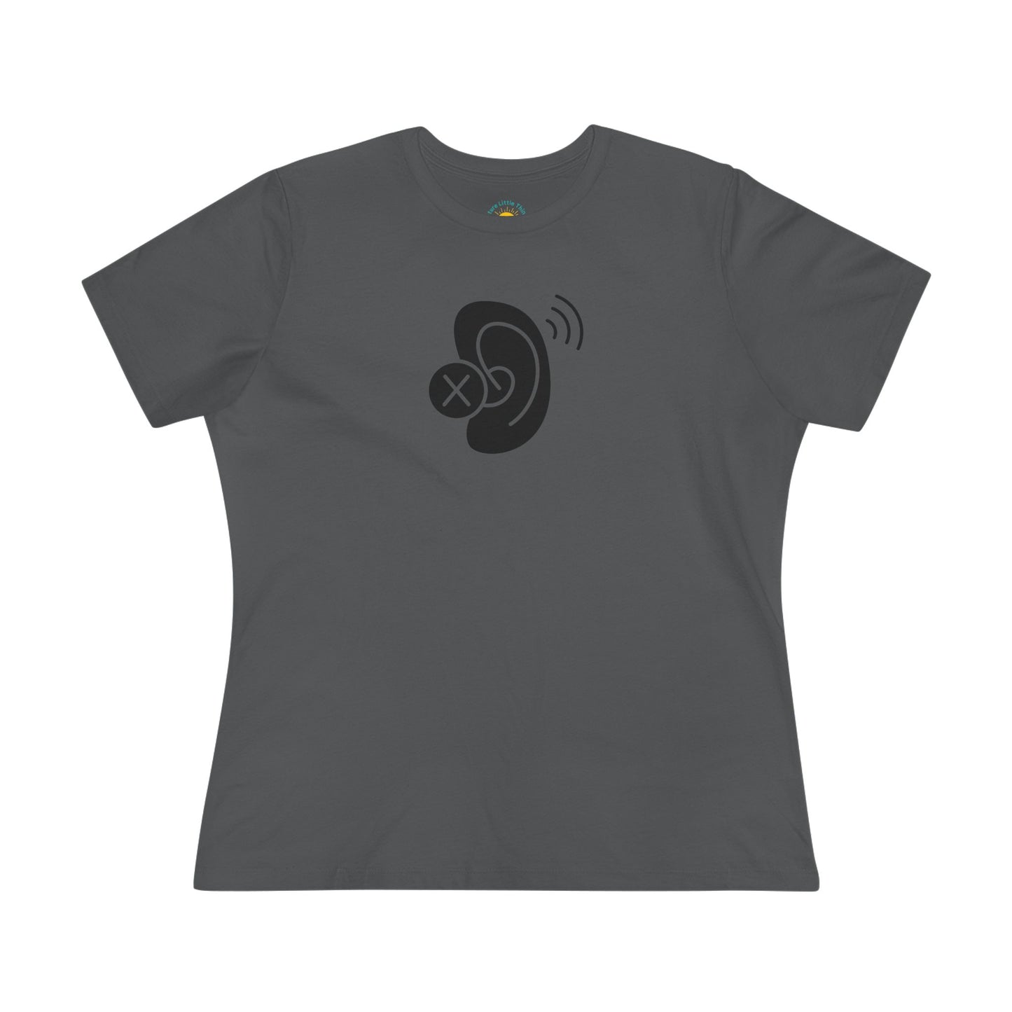 Deaf Ear Women's Jersey T-Shirt (BC6400, Relaxed Fit)