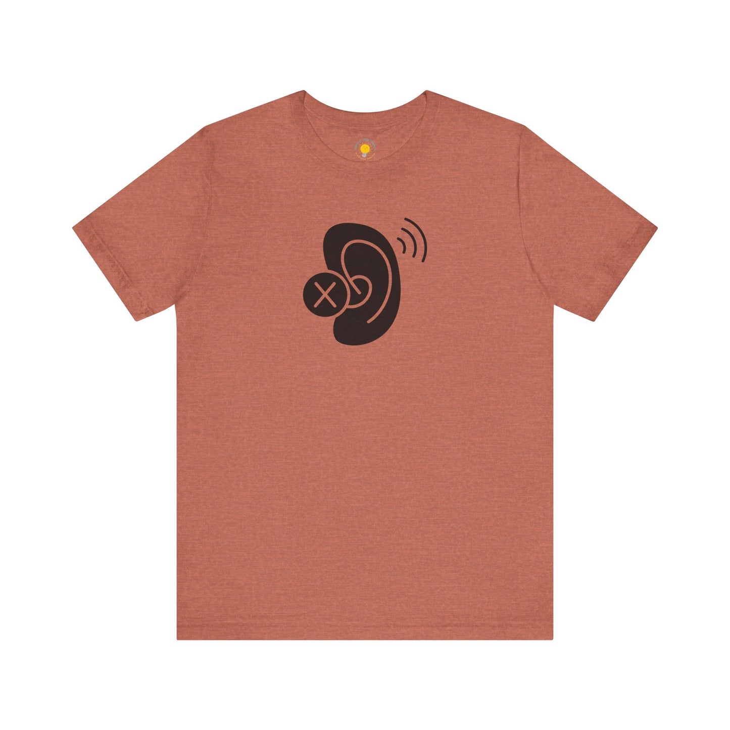 Deaf Ear Unisex Jersey Short Sleeve T-Shirt (BC3001, Heather Colors)