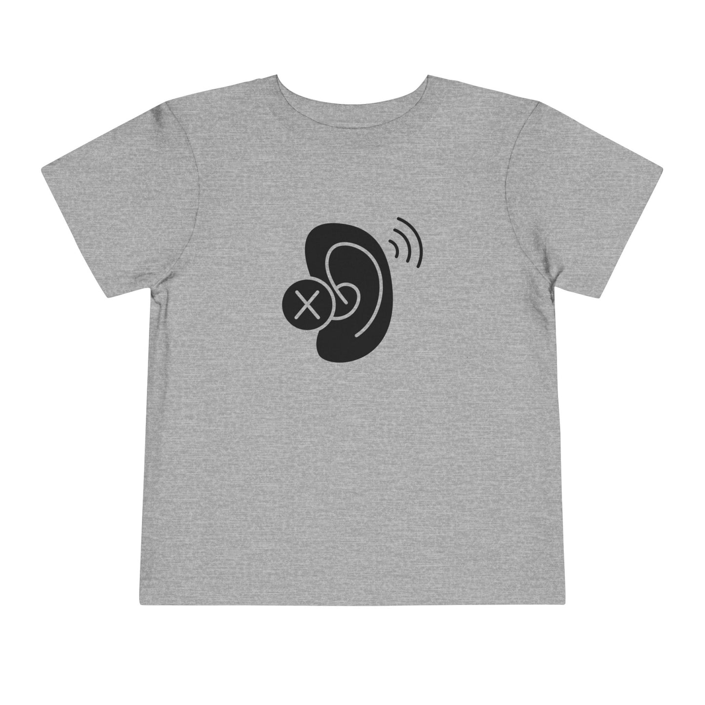 Deaf Ear Toddler T-Shirt (BC3001T)