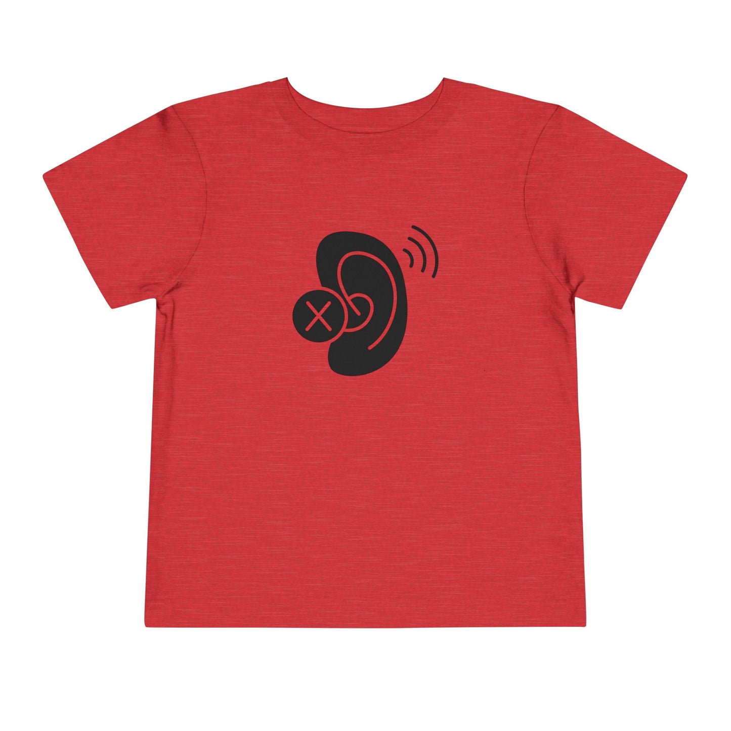 Deaf Ear Toddler T-Shirt (BC3001T)
