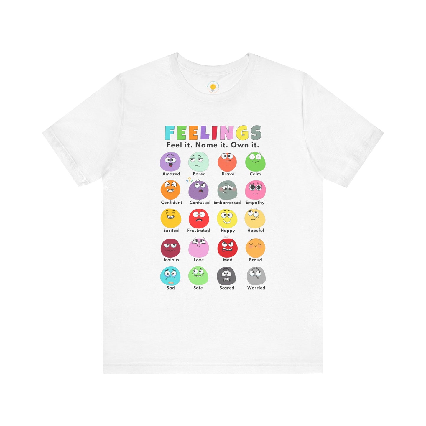Feelings Chart Unisex Jersey T-Shirt (BC 3001)