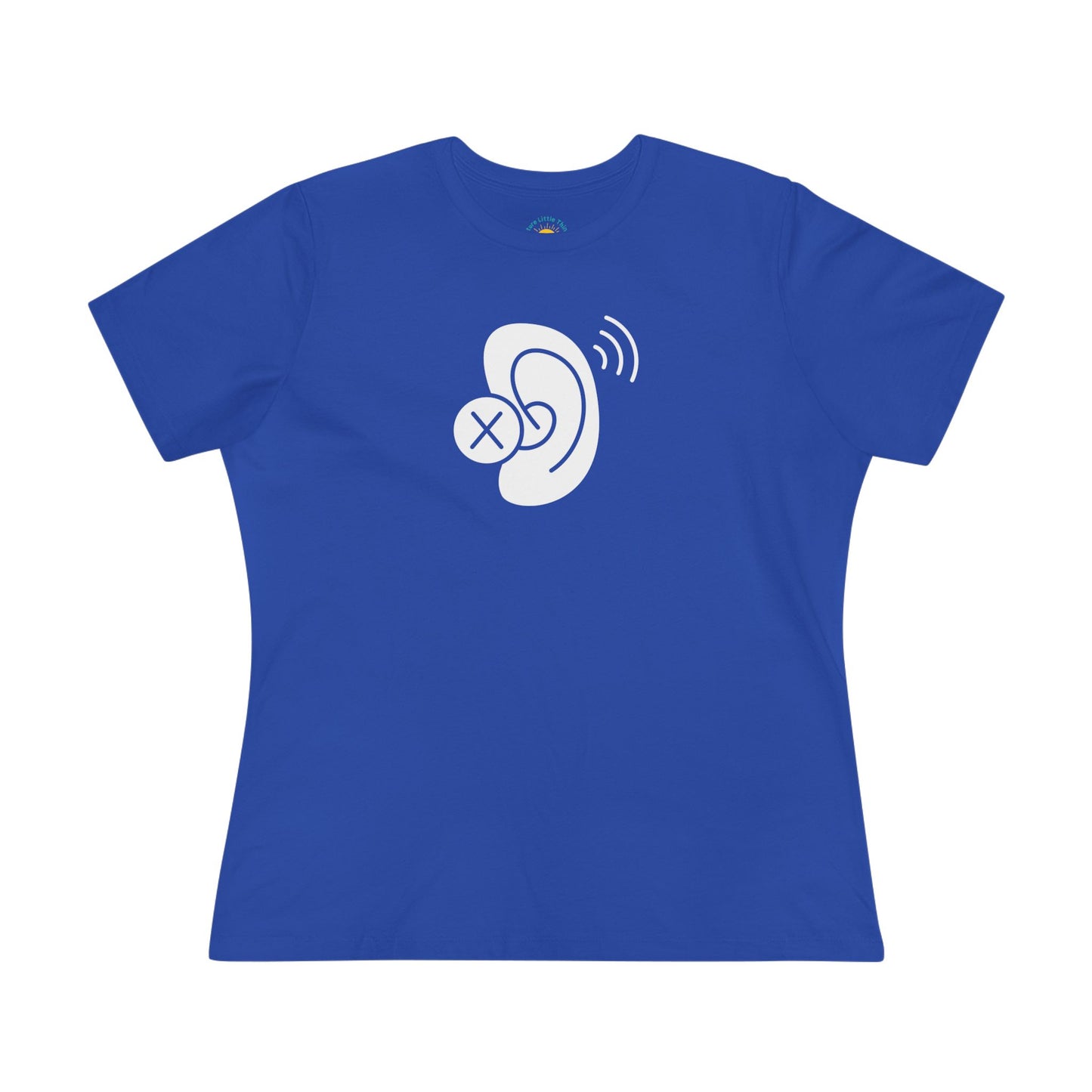 Deaf Ear Women's Jersey T-Shirt (BC6400, Relaxed Fit)