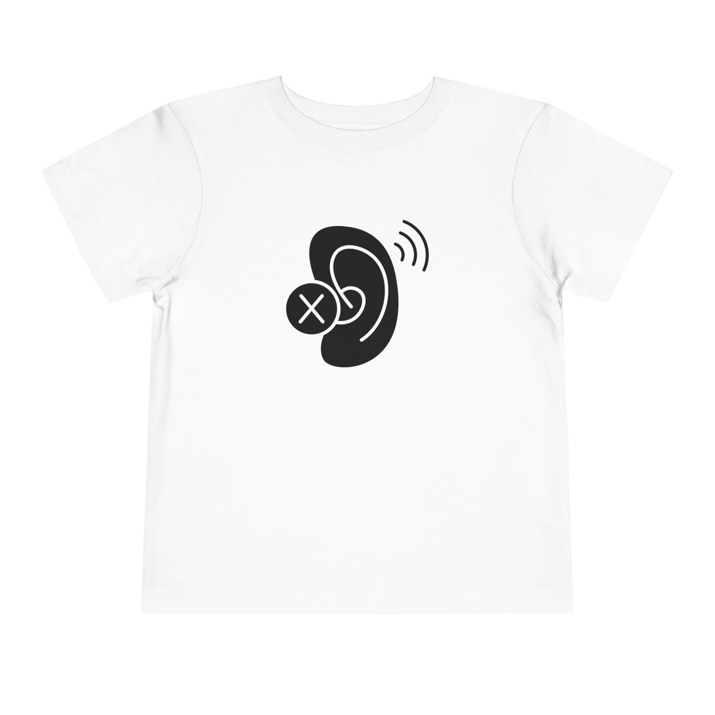 Deaf Ear Toddler T-Shirt (BC3001T)