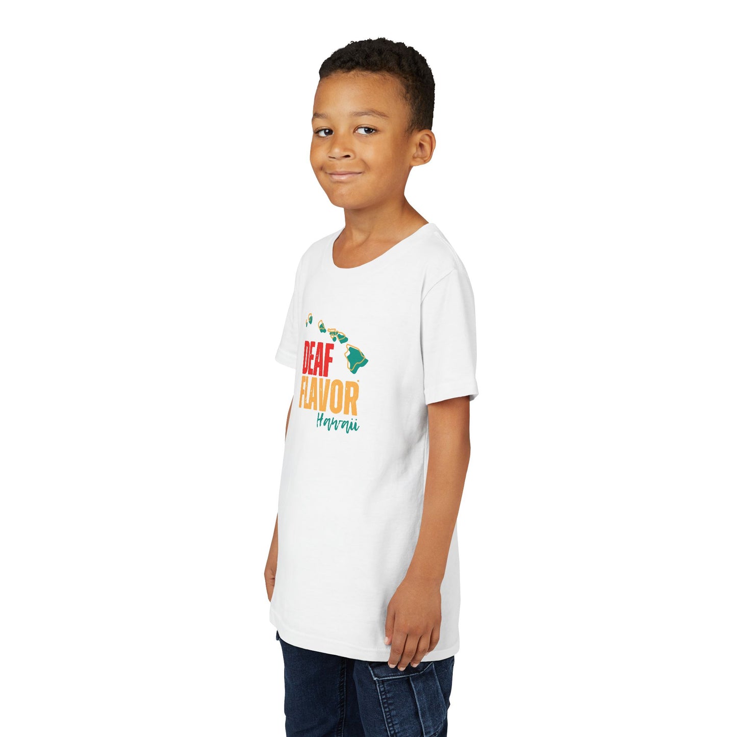 Deaf Flavor Hawaii Youth T-Shirt (BC3001Y)