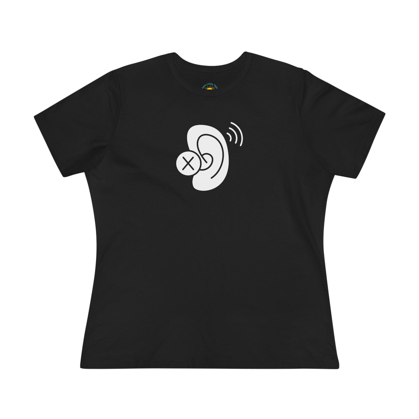 Deaf Ear Women's Jersey T-Shirt (BC6400, Relaxed Fit)