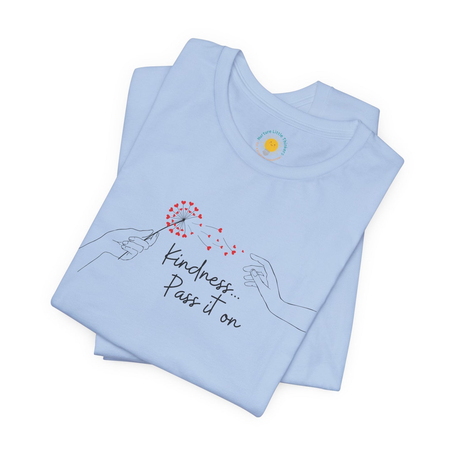 Kindness, Pass It On - Unisex Jersey Short Sleeve Tee