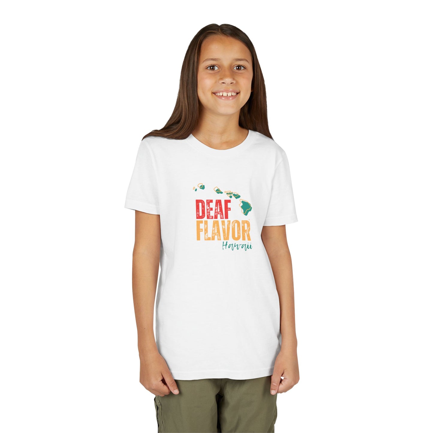 Deaf Flavor Hawaii Youth T-Shirt (BC3001Y)