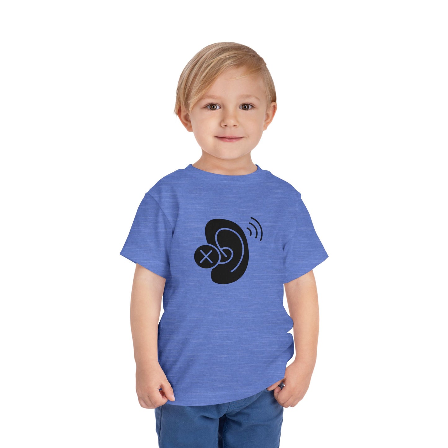 Deaf Ear Toddler T-Shirt (BC3001T)