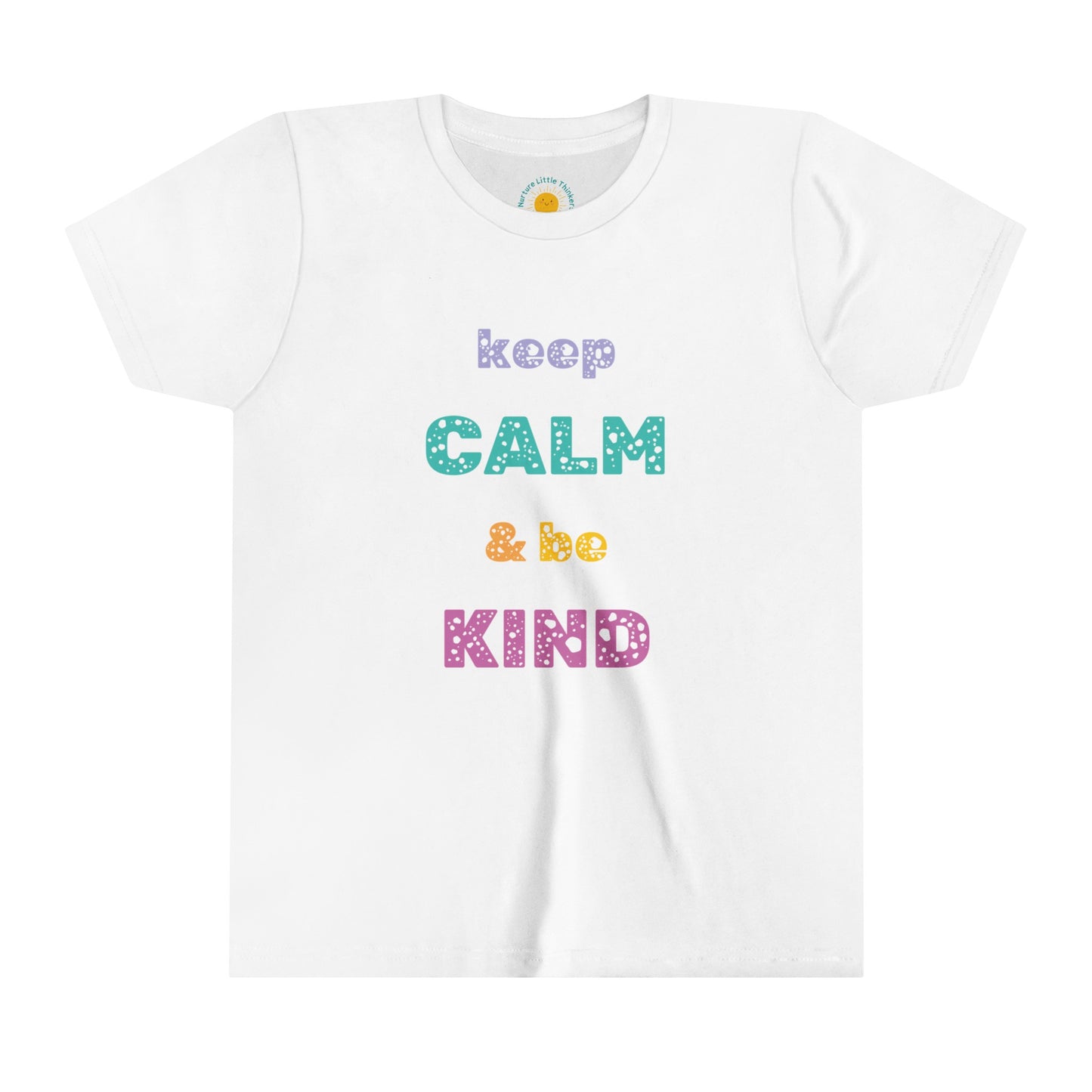 Keep Calm & Be Kind - Youth Short Sleeve Tee