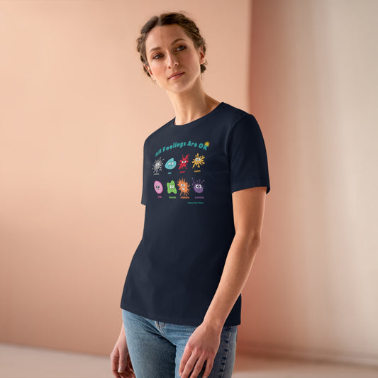 All Feelings Are OK - Women's Relaxed Fit T-shirt