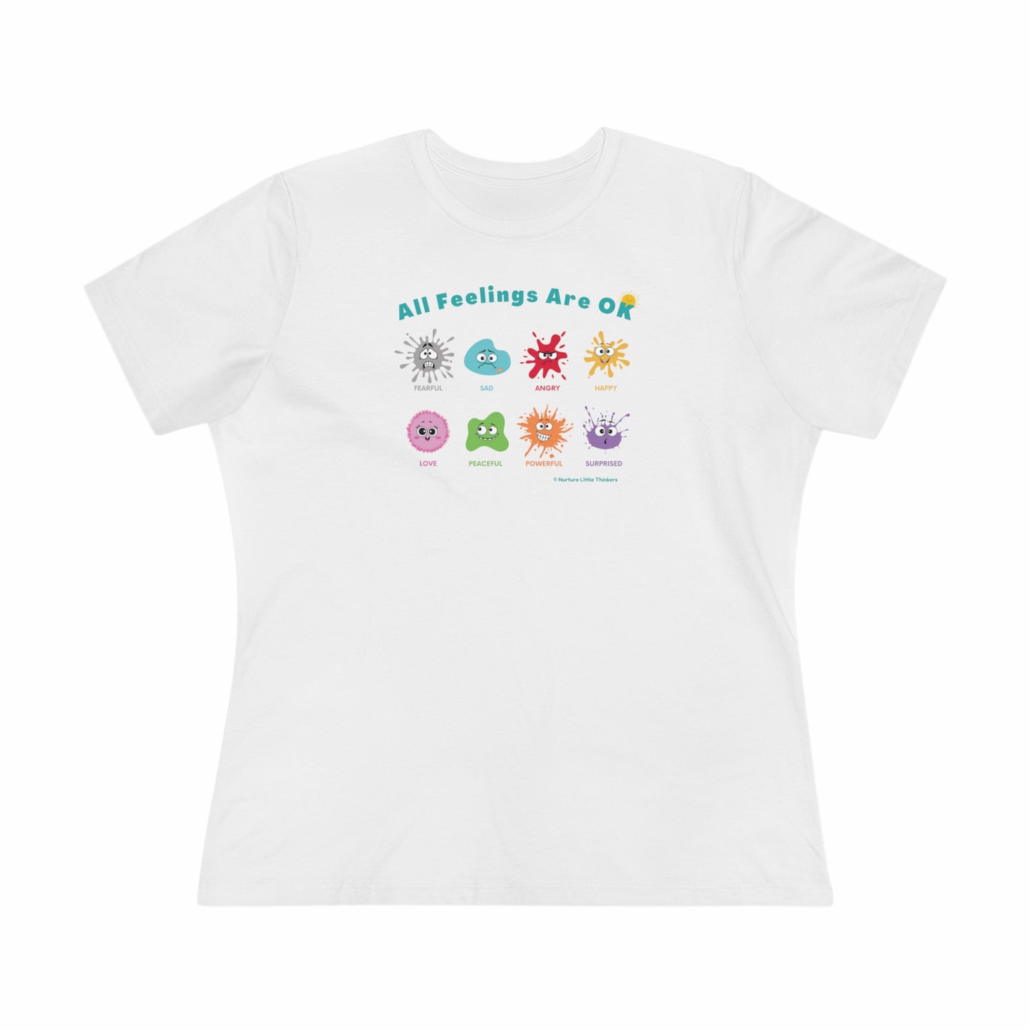 All Feelings Are OK - Women's Relaxed Fit T-shirt