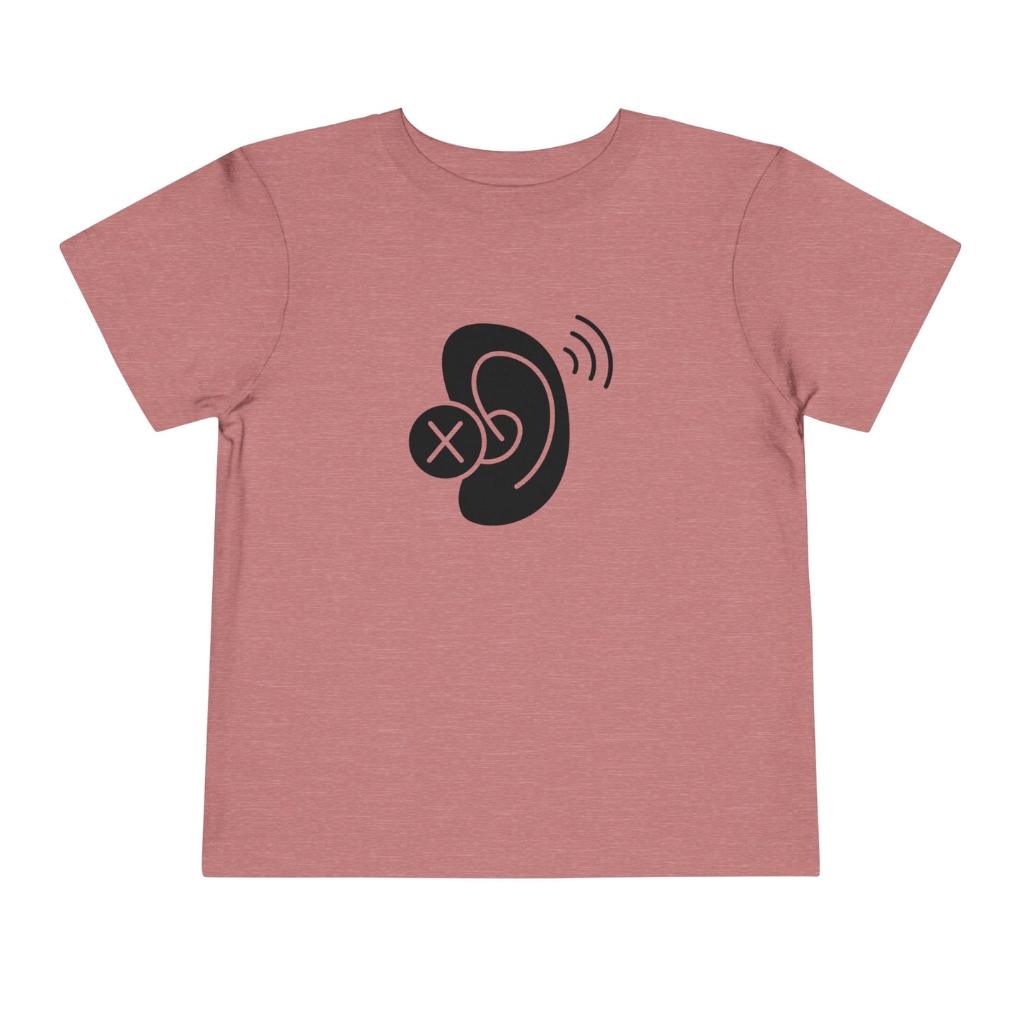 Deaf Ear Toddler T-Shirt (BC3001T)