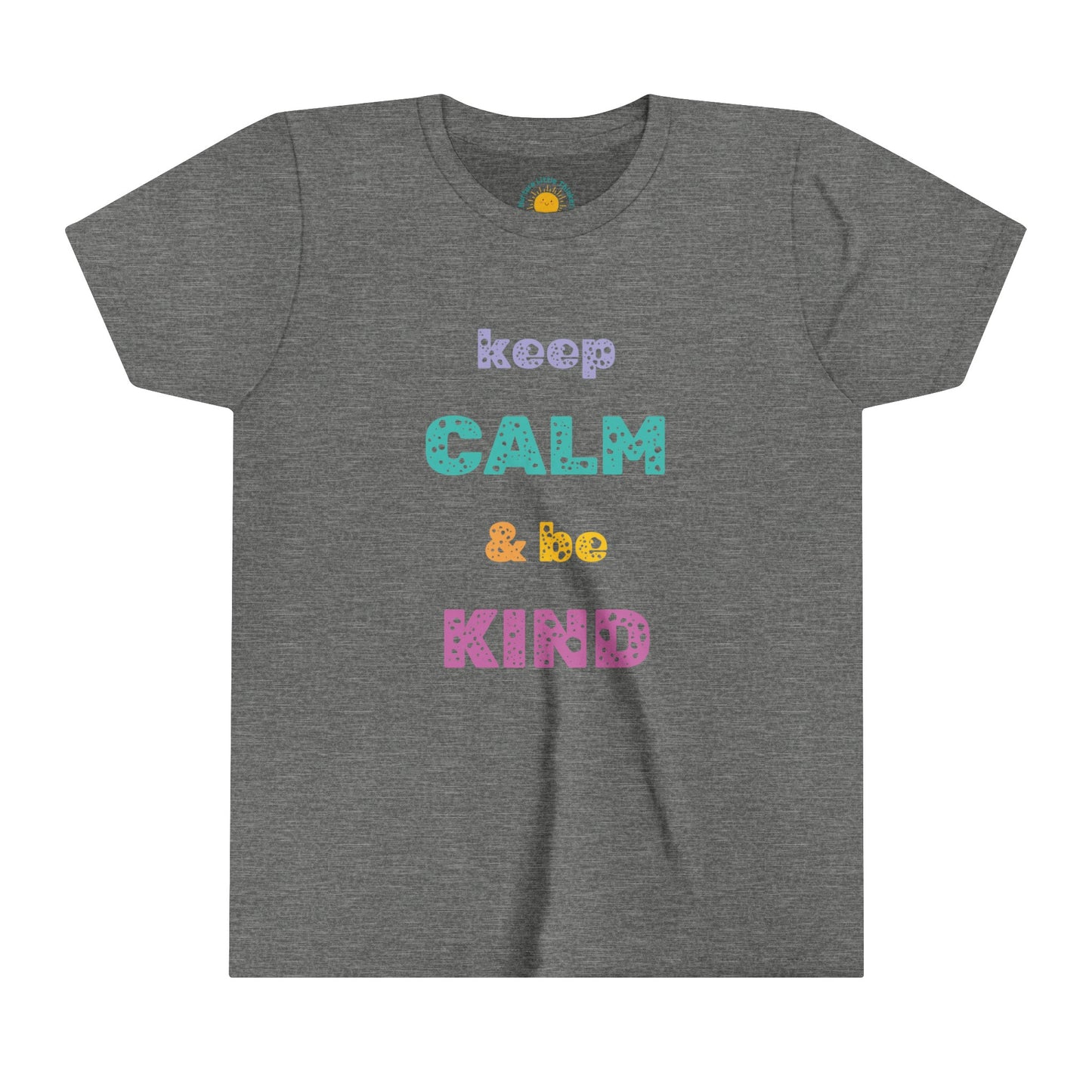 Keep Calm & Be Kind - Youth Short Sleeve Tee