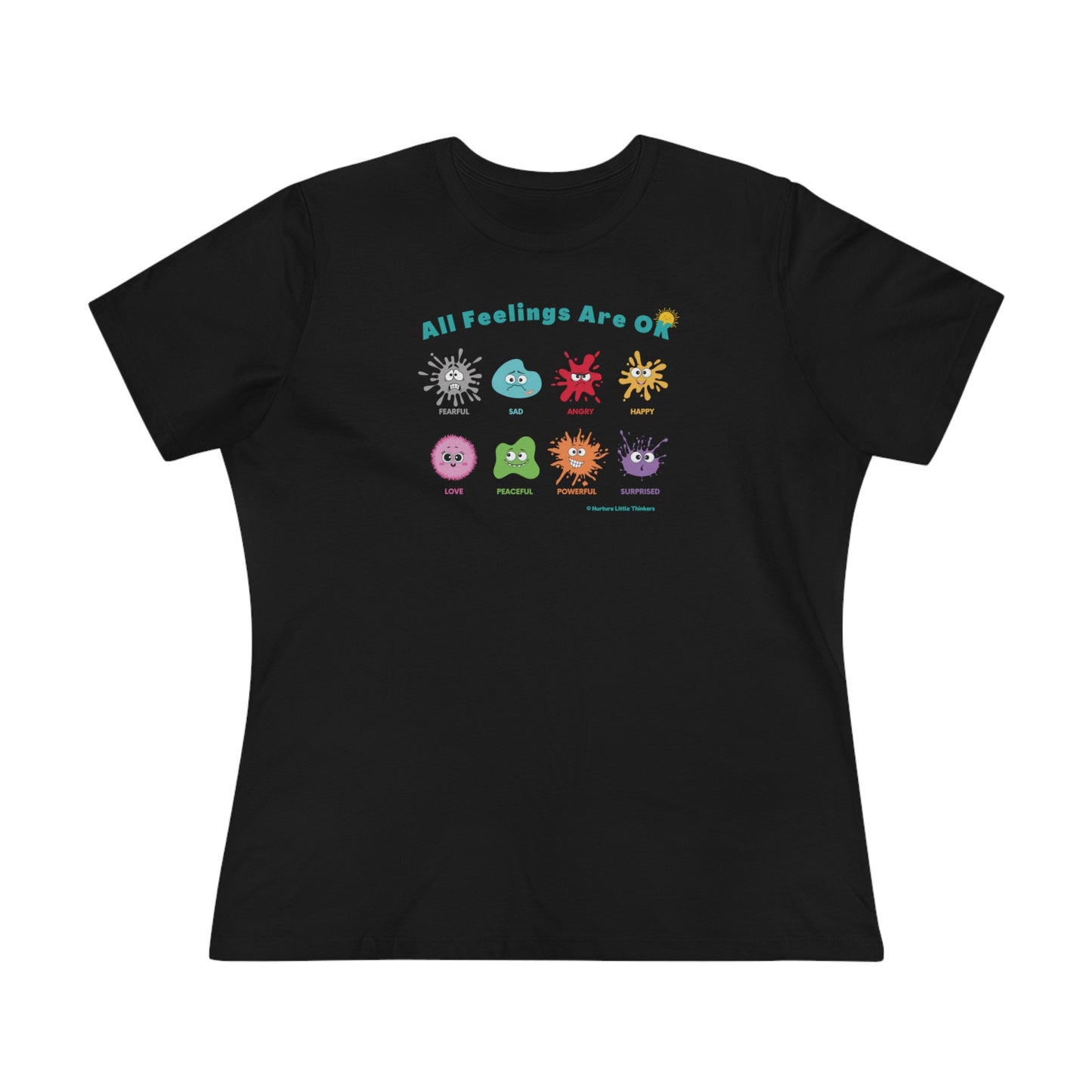 All Feelings Are OK - Women's Relaxed Fit T-shirt