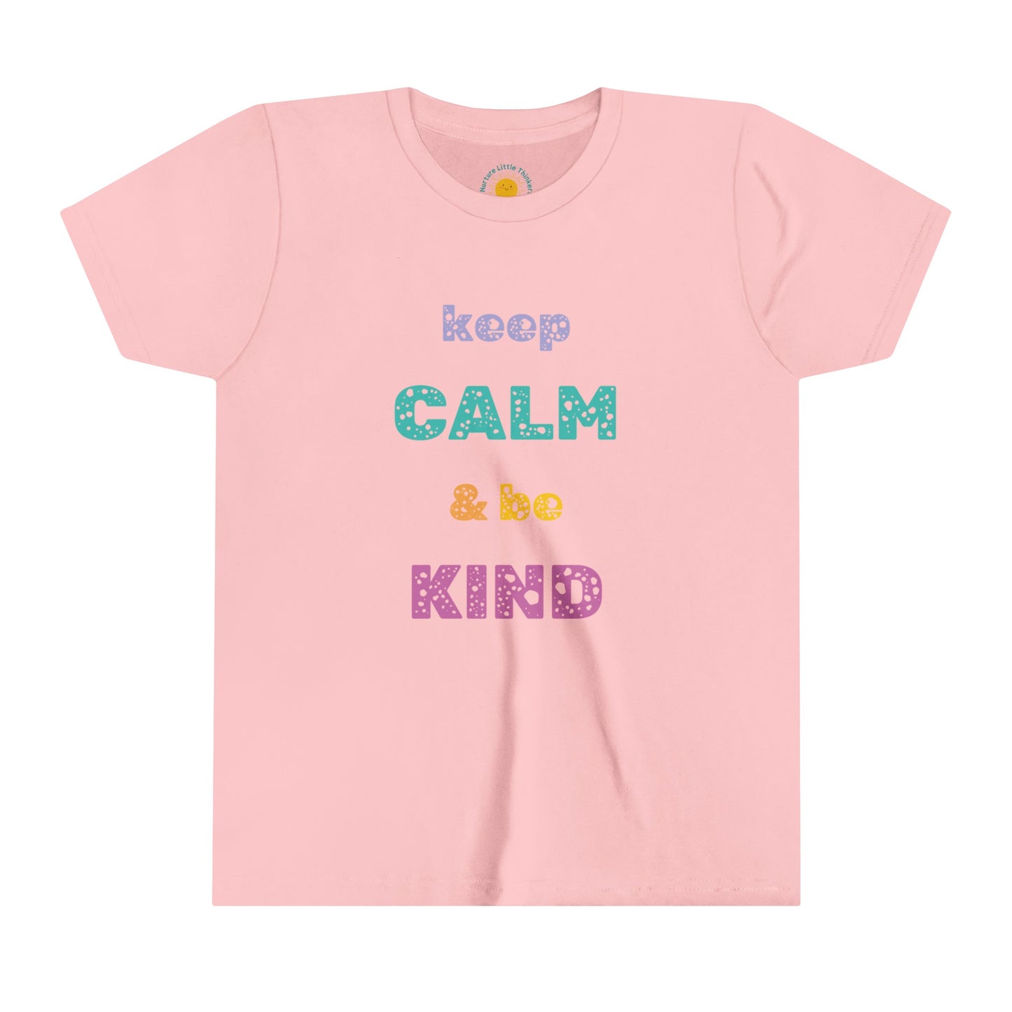 Keep Calm & Be Kind - Youth Short Sleeve Tee