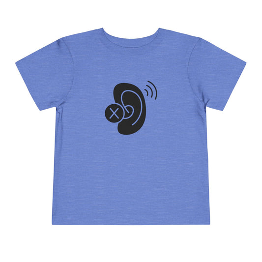 Deaf Ear Toddler T-Shirt (BC3001T)
