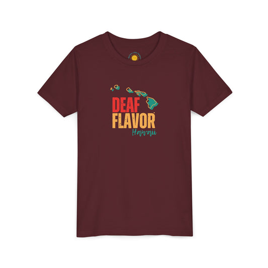 Deaf Flavor Hawaii Youth T-Shirt (BC3001Y)