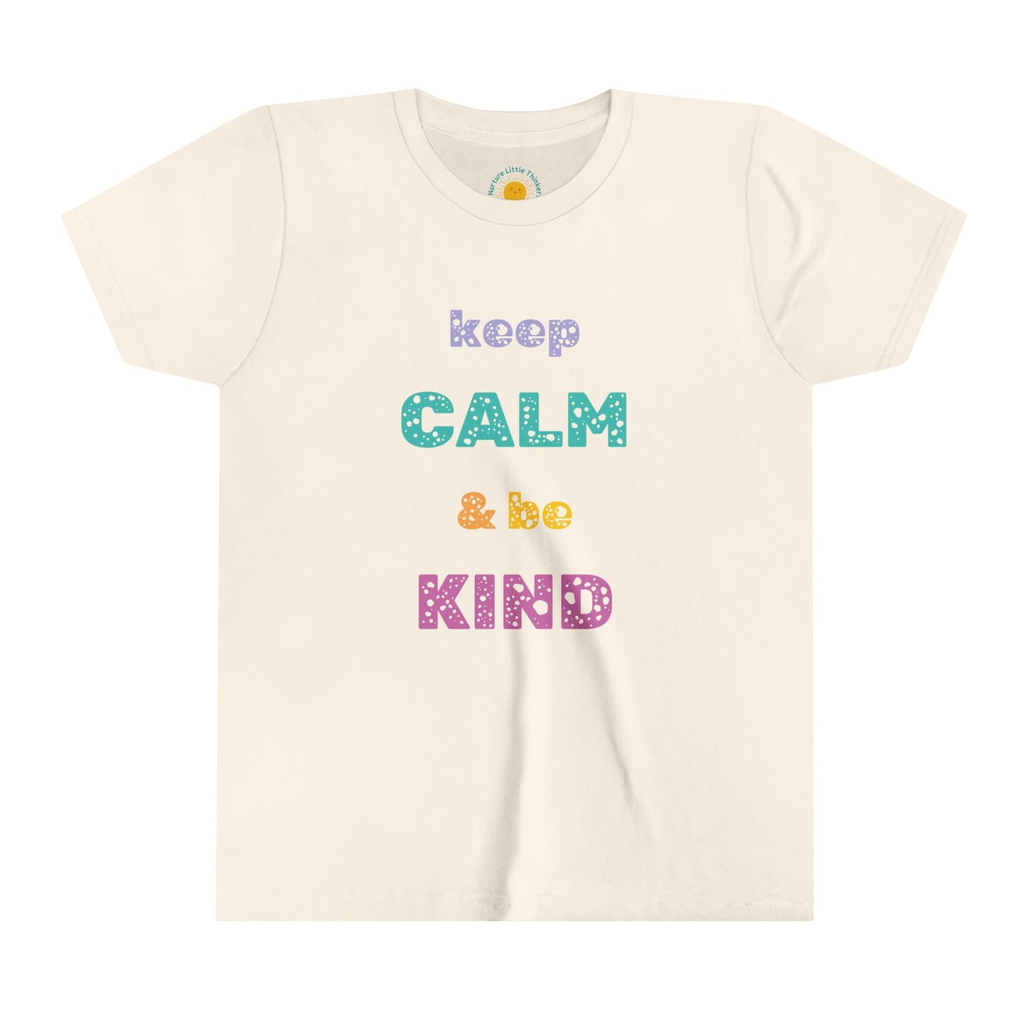 Keep Calm & Be Kind - Youth Short Sleeve Tee