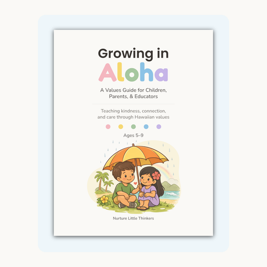 Growing in Aloha Activity Pack