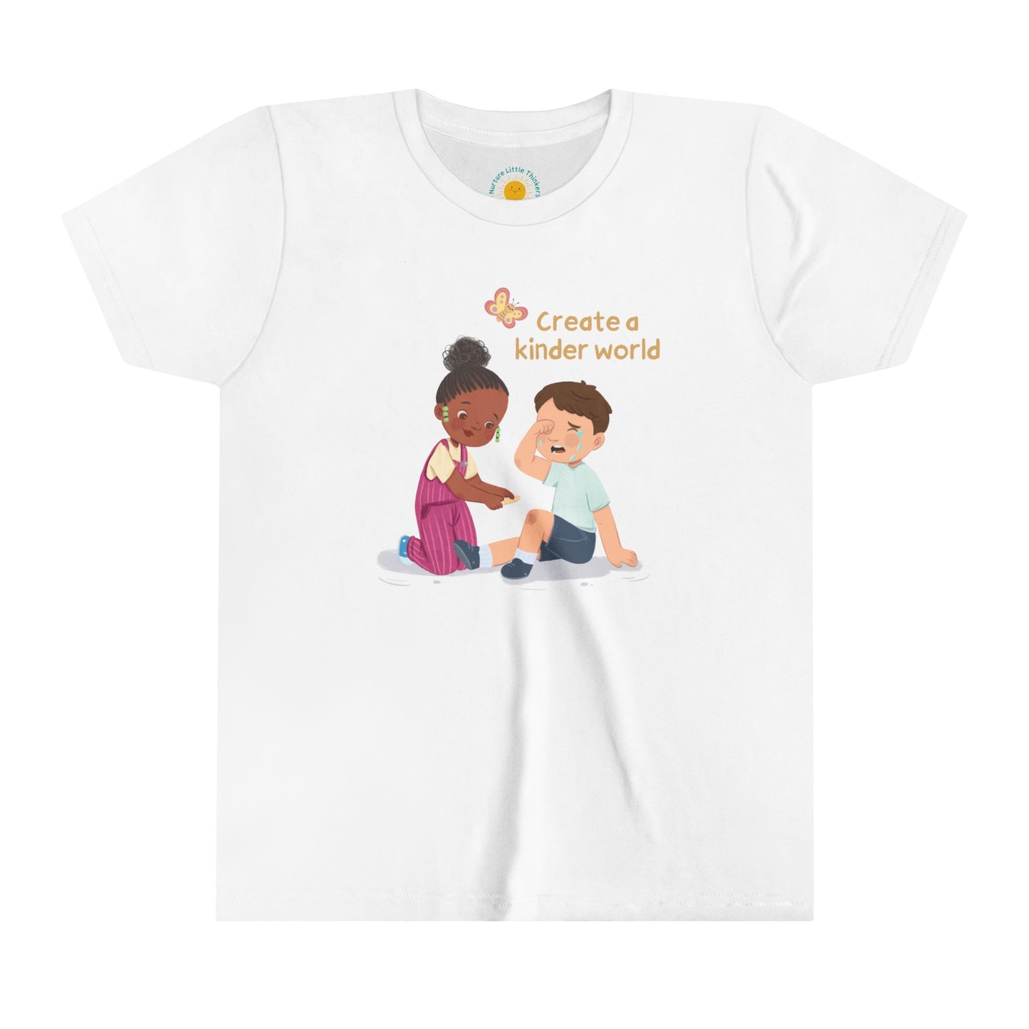 Create A Kinder World - Youth Short Sleeve Tee