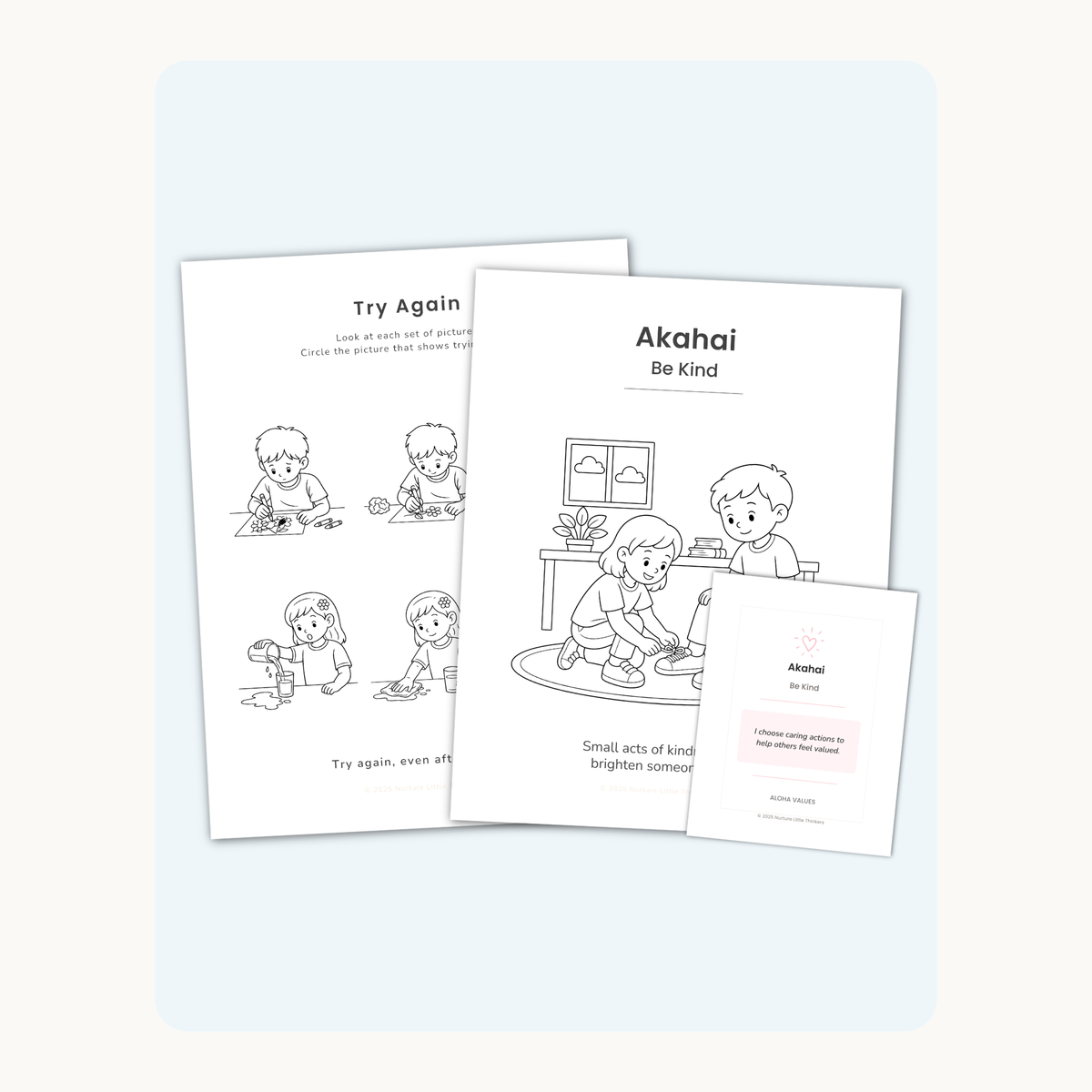 Growing in Aloha Activity Pack