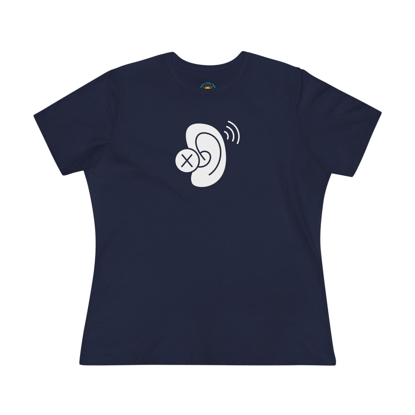 Deaf Ear Women's Jersey T-Shirt (BC6400, Relaxed Fit)
