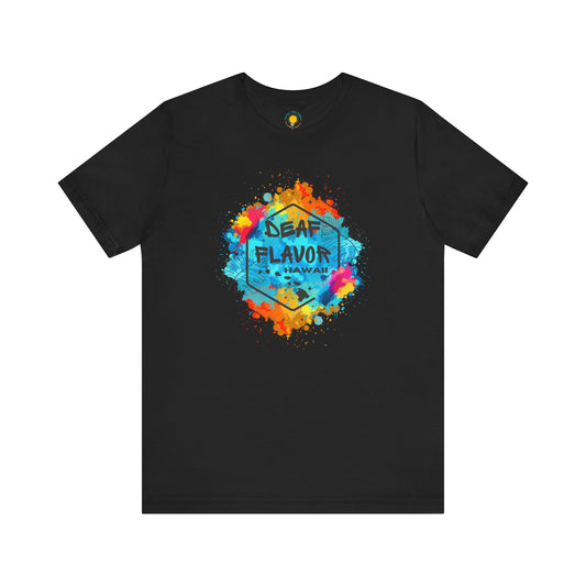 Deaf Flavor Hawaii Unisex Jersey T-Shirt (BC3001)