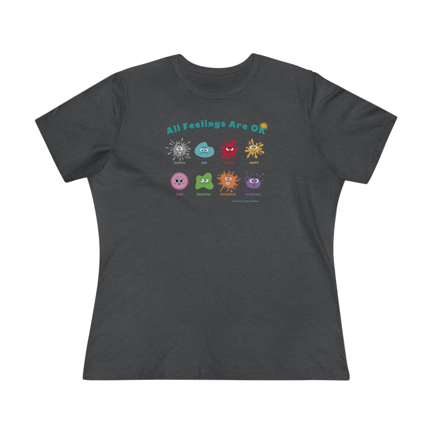 All Feelings Are OK - Women's Relaxed Fit T-shirt