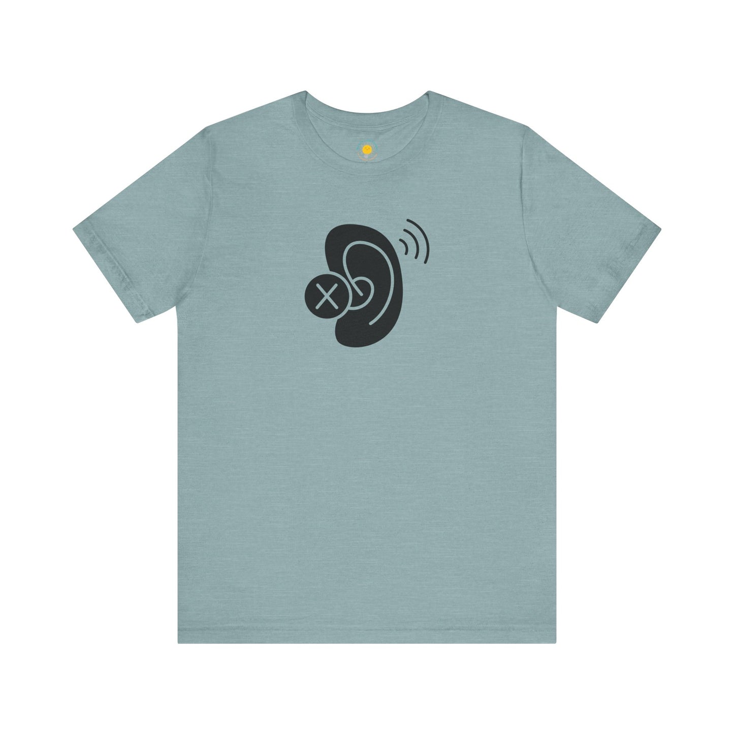 Deaf Ear Unisex Jersey Short Sleeve T-Shirt (BC3001, Heather Colors)