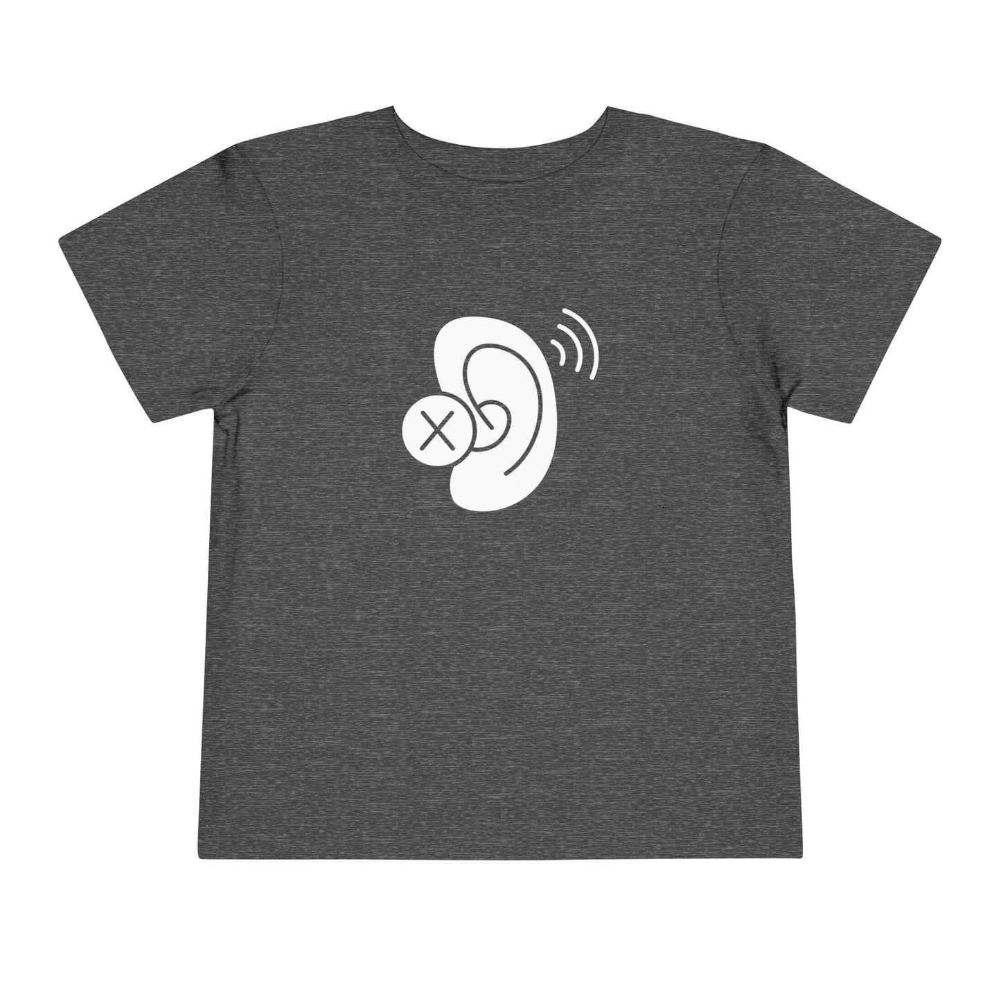Deaf Ear Toddler T-Shirt (BC3001T)