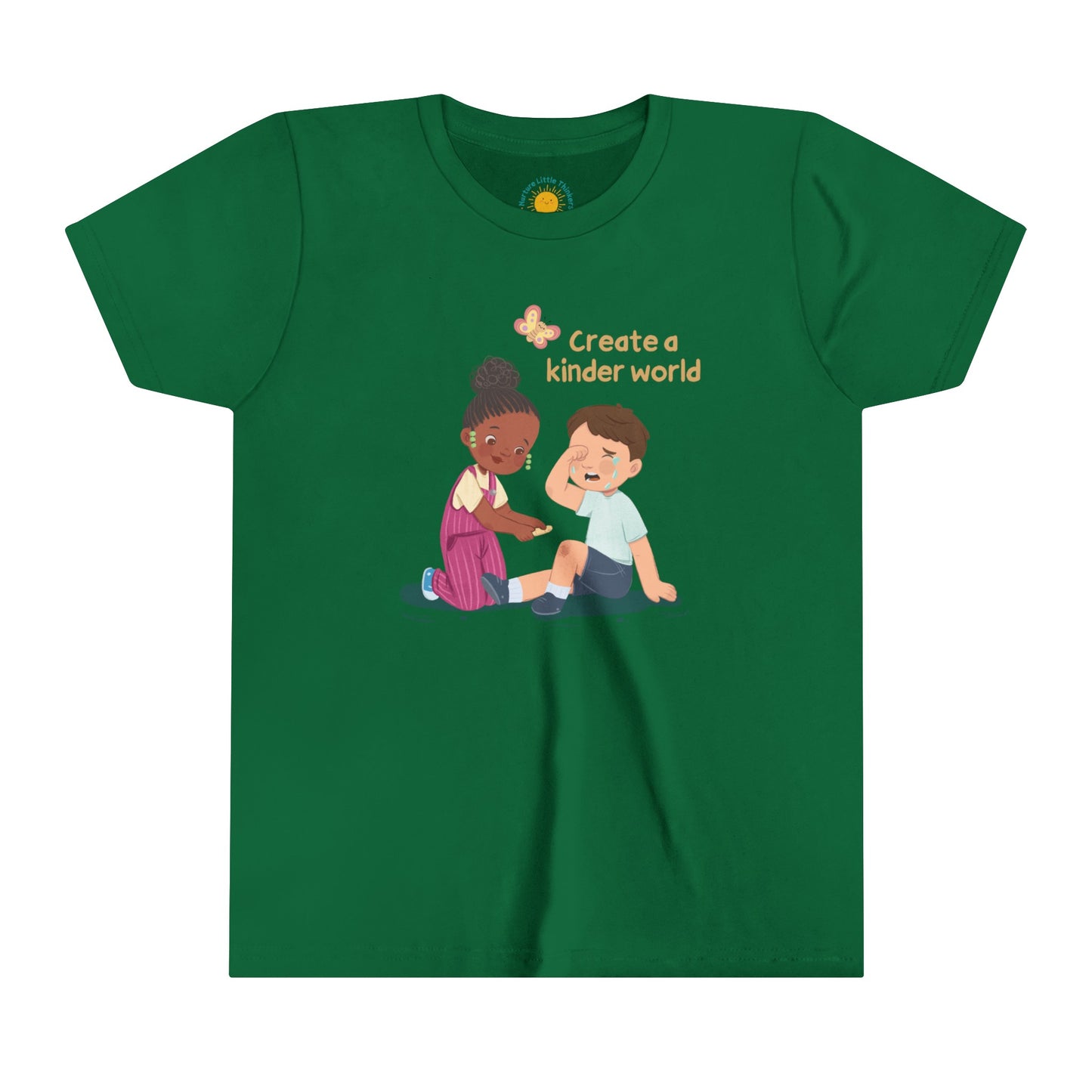 Create A Kinder World - Youth Short Sleeve Tee