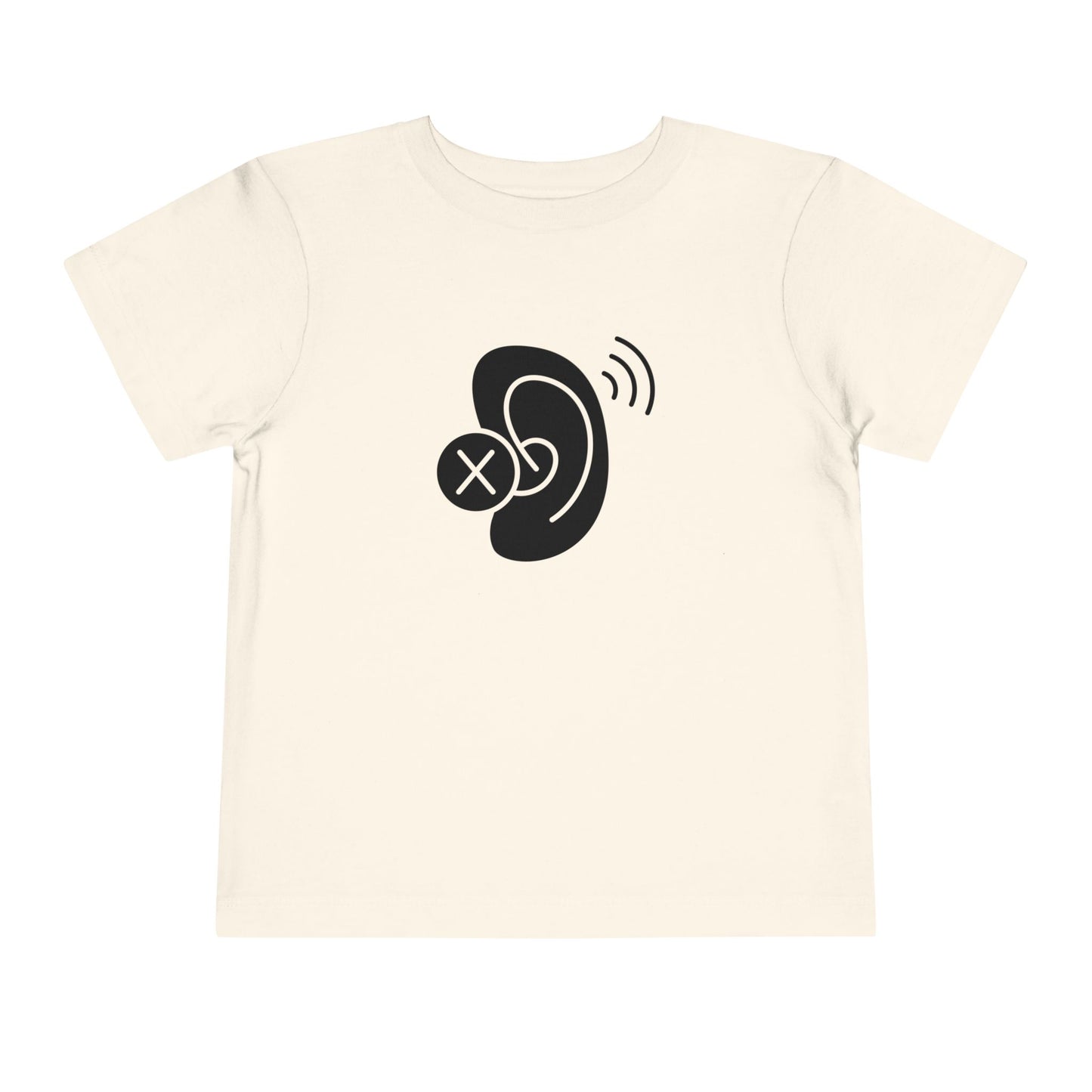Deaf Ear Toddler T-Shirt (BC3001T)