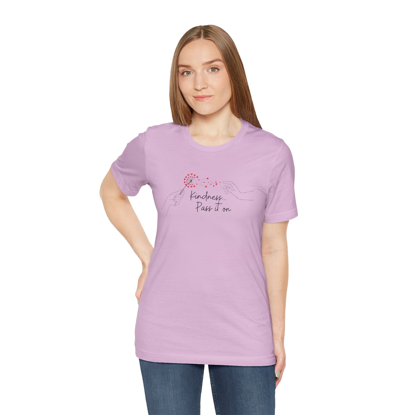 Kindness, Pass It On - Unisex Jersey Short Sleeve Tee