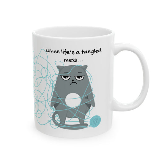 Mindful Moments Mug - When Life's A Tangled Mess...