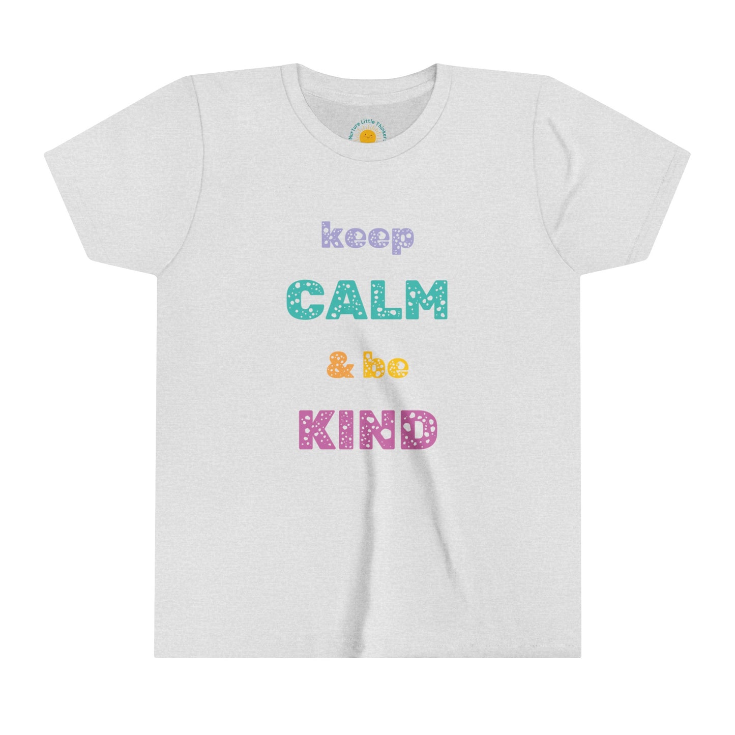 Keep Calm & Be Kind - Youth Short Sleeve Tee