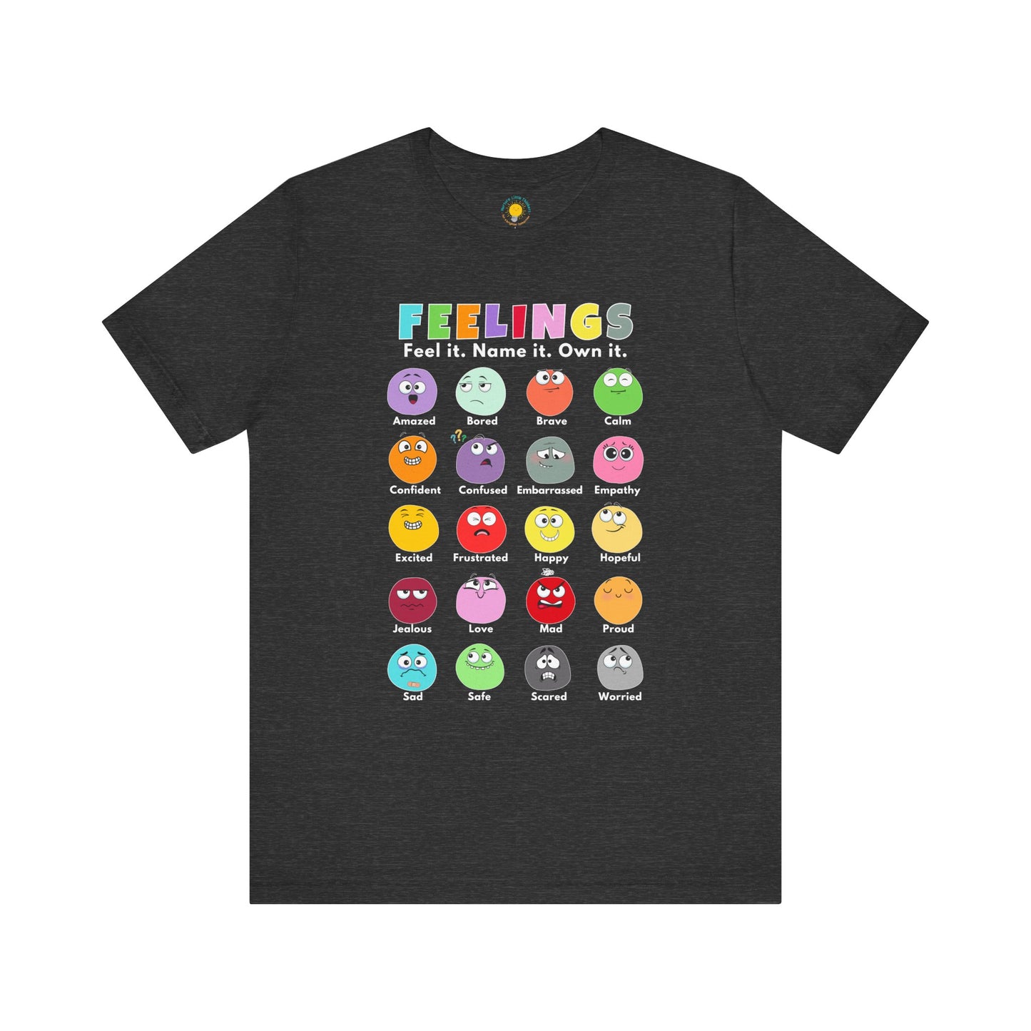 Feelings Chart Unisex Jersey T-Shirt (BC 3001)