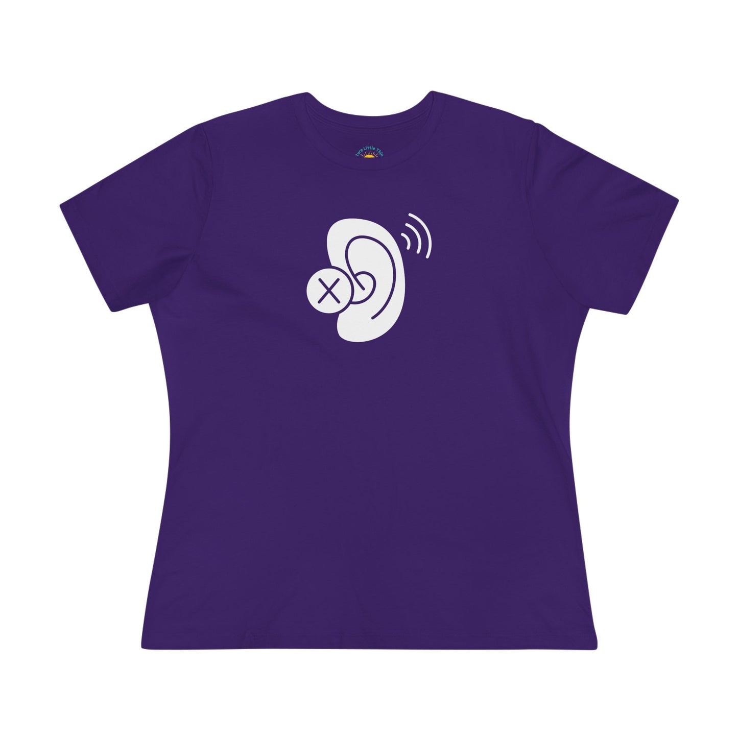 Deaf Ear Women's Jersey T-Shirt (BC6400, Relaxed Fit)