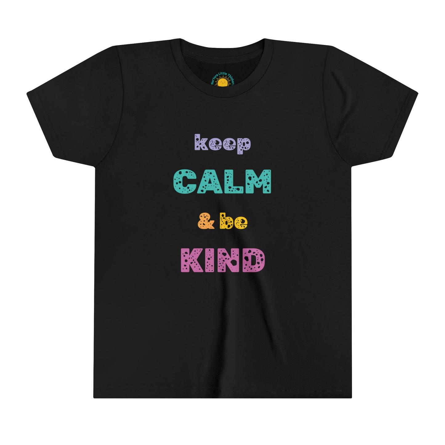 Keep Calm & Be Kind - Youth Short Sleeve Tee