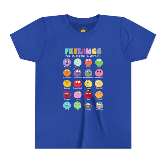 Feelings Chart Youth T-Shirt (BC3001Y)